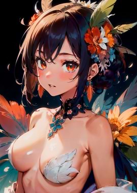 Anime Floral Princess