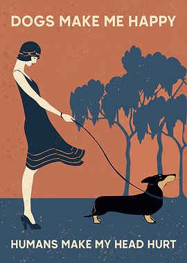 dogs make me happy humans