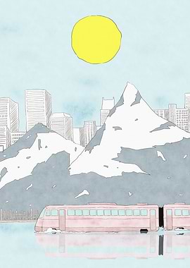 Japanese style Train