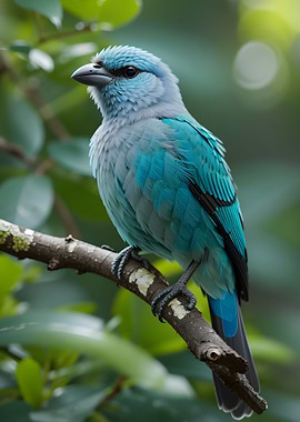 Blue gray Tanager