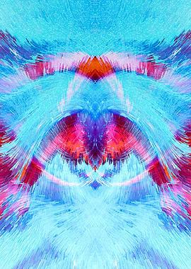 Baby Crying Abstract Art