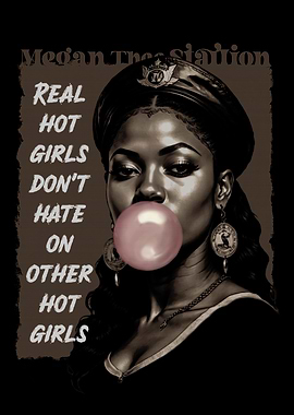 Megan Thee Stallion gum