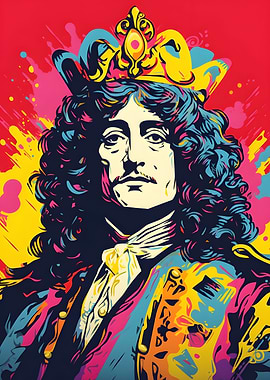 King Louis XIV Pop Art
