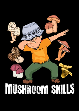 Mushroom Hunting Gift Men