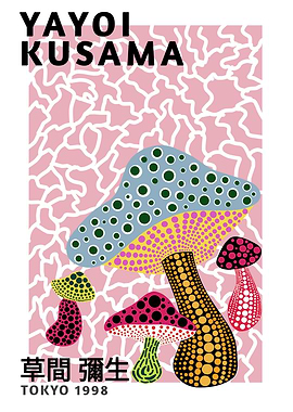Yayoi Kusama Mushroom