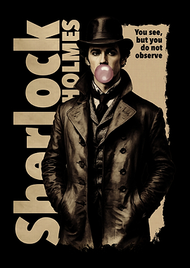 Sherlock Holmes bubble gum