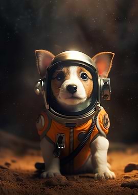 Cosmonaut dog