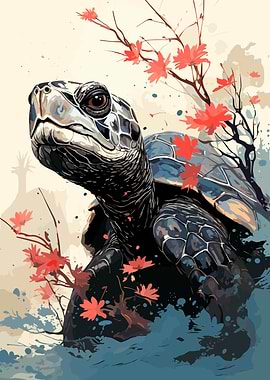Turtle Animal Japan Vibes