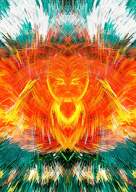 Baby dont Cry Abstract Art