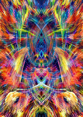 Baby dont Cry Abstract Art