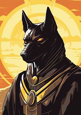 Ancient Egypt God Anubis