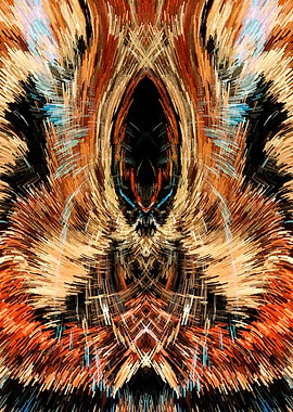 Baby dont Cry Abstract Art