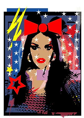 Sexy girl with mouse ears