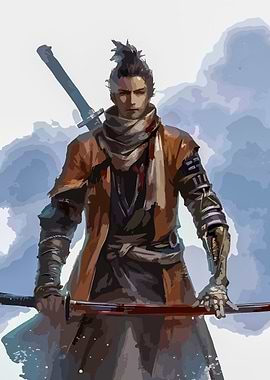 Sekiro the wolf samurai