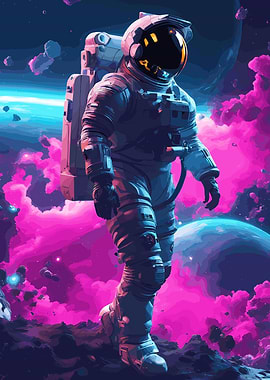 space astronaut man