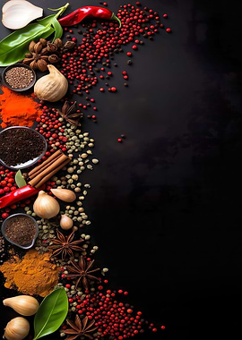 Herbs and Spices Food