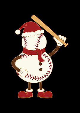 Santa Claus Baseball