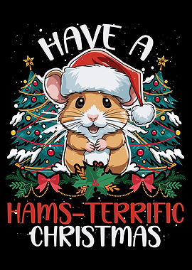 Hamster terrific christmas