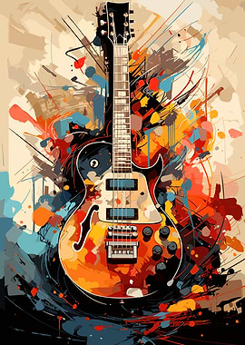 Aesthetic Electric Guitar