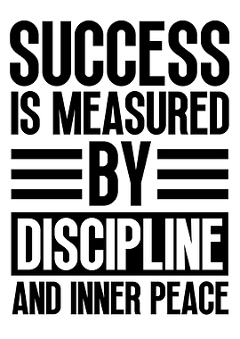 Discipline Success Quote
