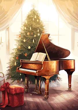 Piano Christmas Tree