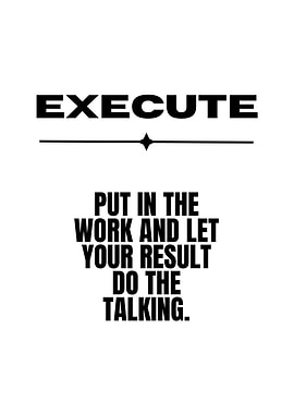 Execute Inspirational