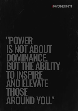 Power in Kindness