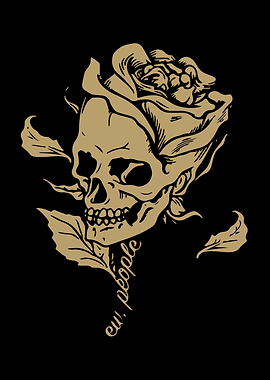Skull Rose