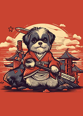 Dog Samurai Japanese