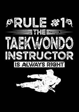 Taekwondo Instructor Men