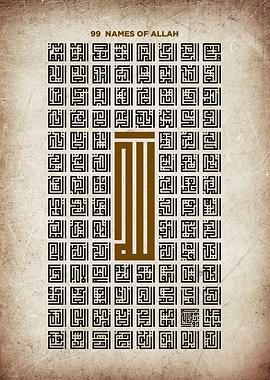 99 names of allah god