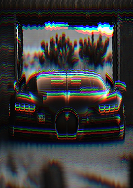 CAR GLITCH ART