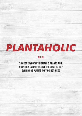 plantaholic definition