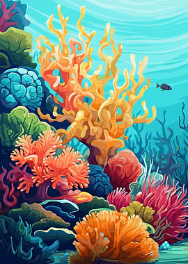 Coral Reef Underwater