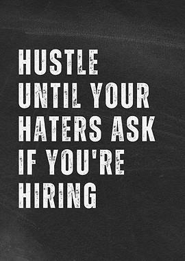 Hustle Quote