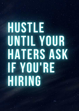 Hustle For Success Quote