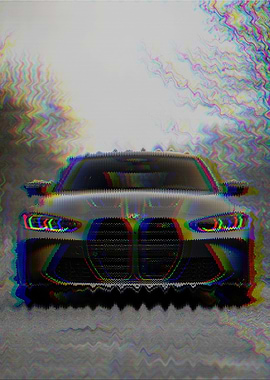 CAR GLITCH ART