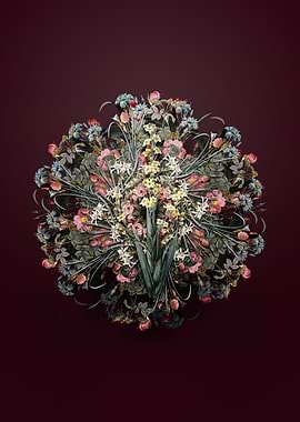 Yellow Eyed Grass Wreath