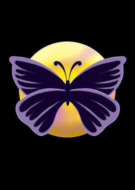 Butterfly Yellow Planet