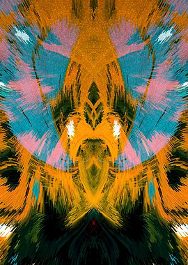 Abstract Baby Fractal Art