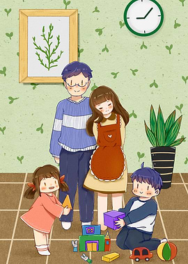Happy family