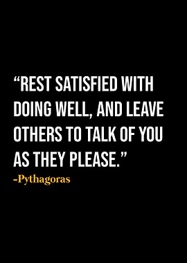 Pythagoras Quote