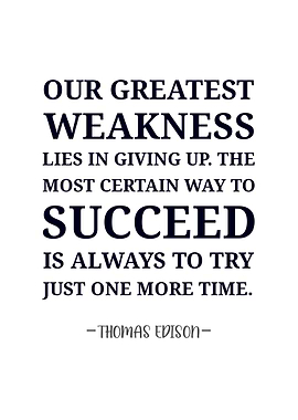 Thomas Edison quote