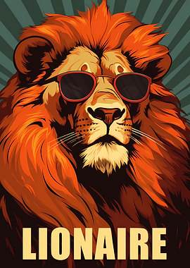 King of Cool Lionaire Lion