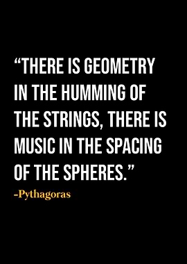 Pythagoras Quote