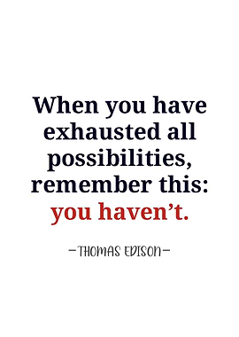 Thomas Edison quote