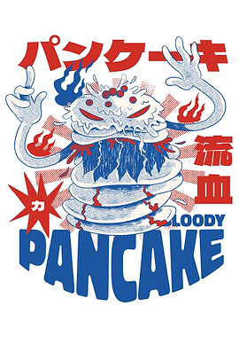 Pancake Food Monster