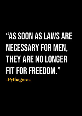 Pythagoras Quote