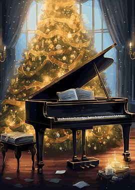 Piano Christmas Tree