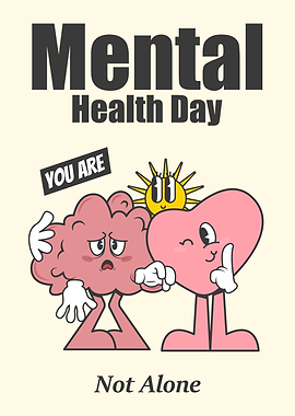 Mental Health Day Groovy